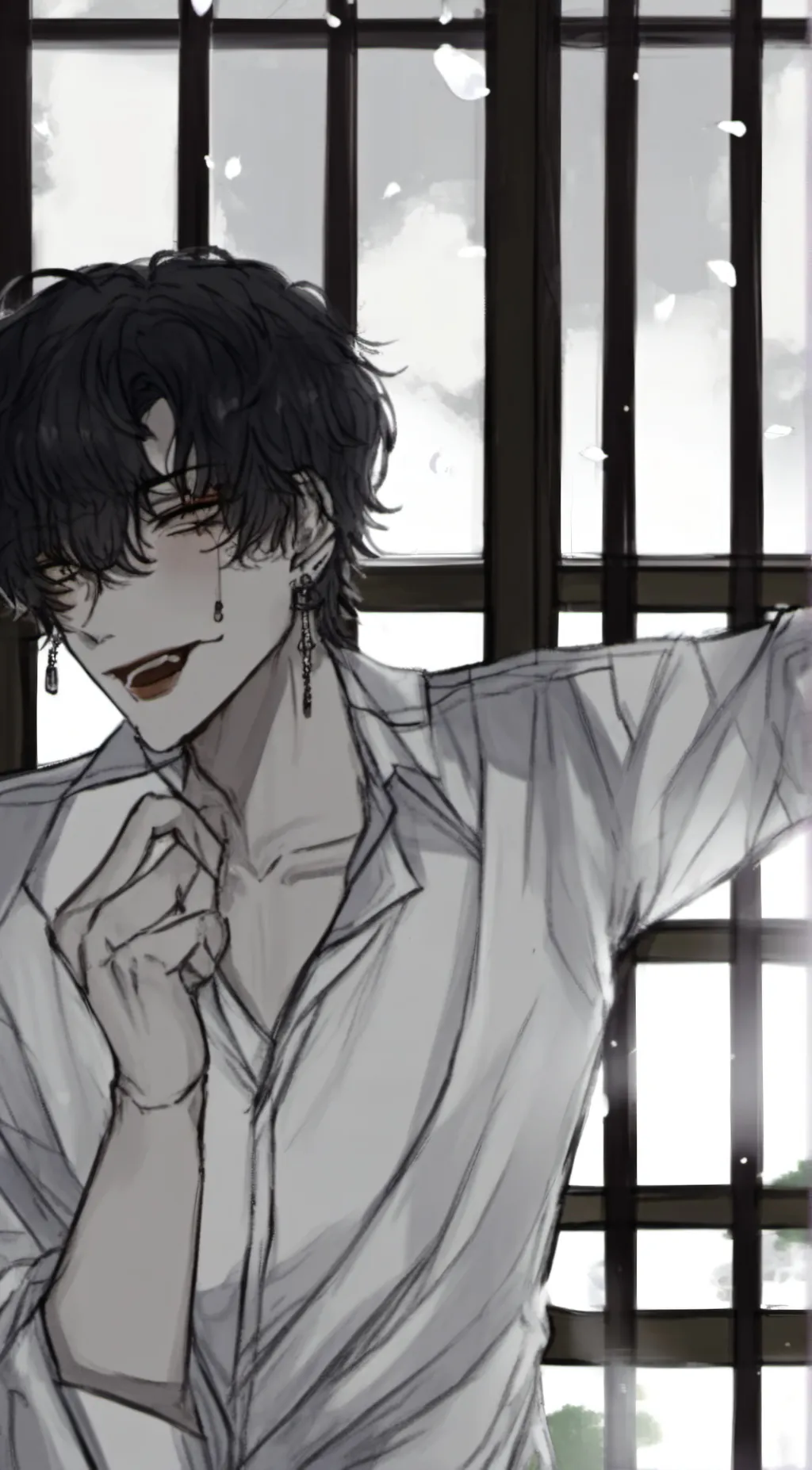 ai character: Asher  background