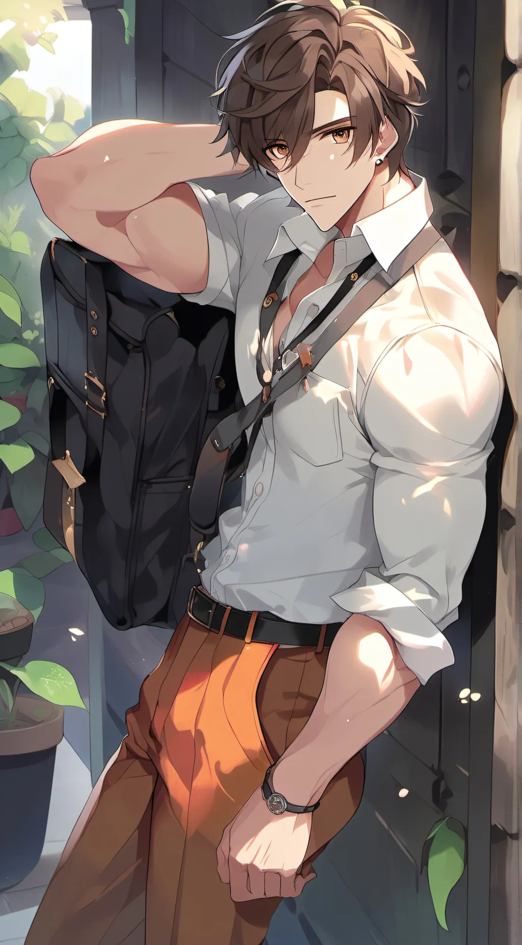 ai character: Levi background