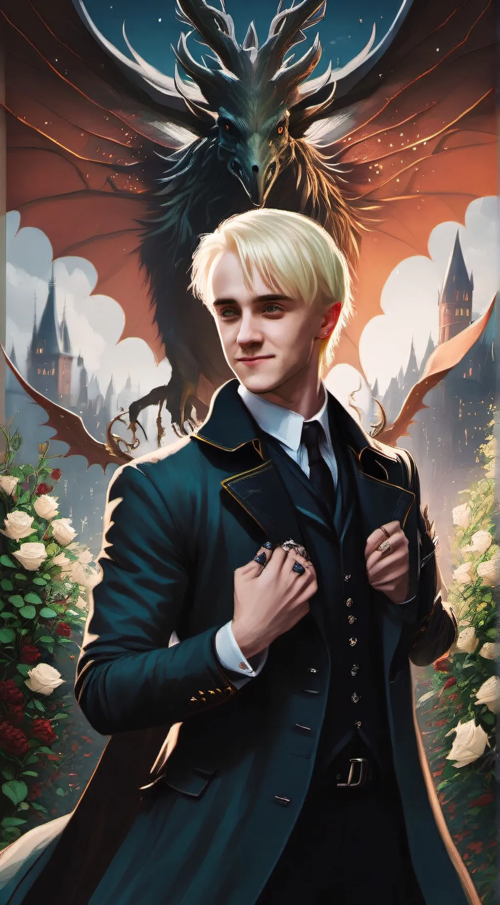 ai character: Draco malfoy background