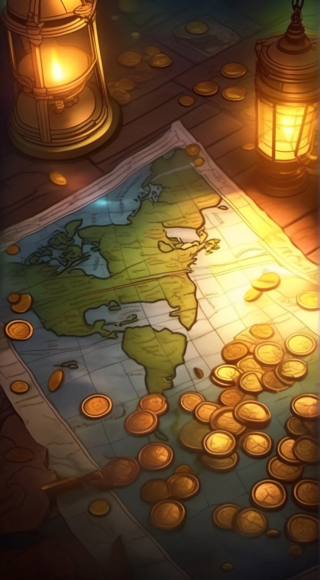 ai character: One Piece  background