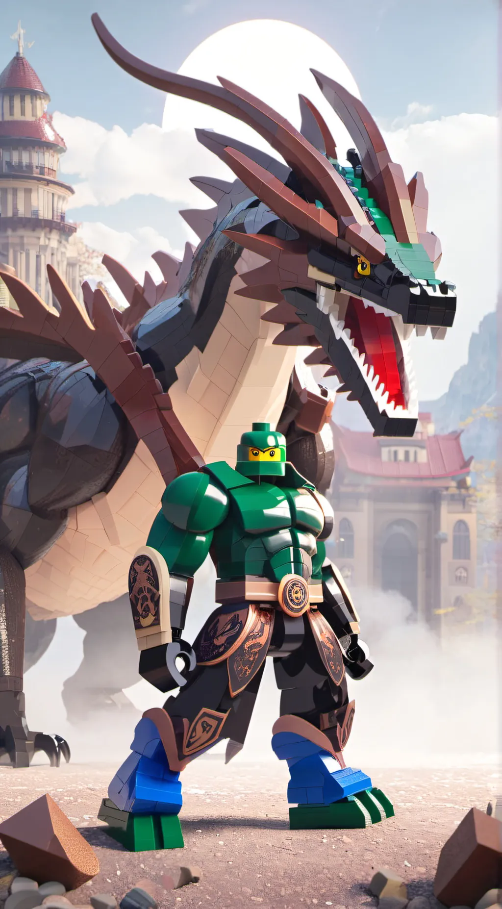 ai character: Ryan and fritz  background
