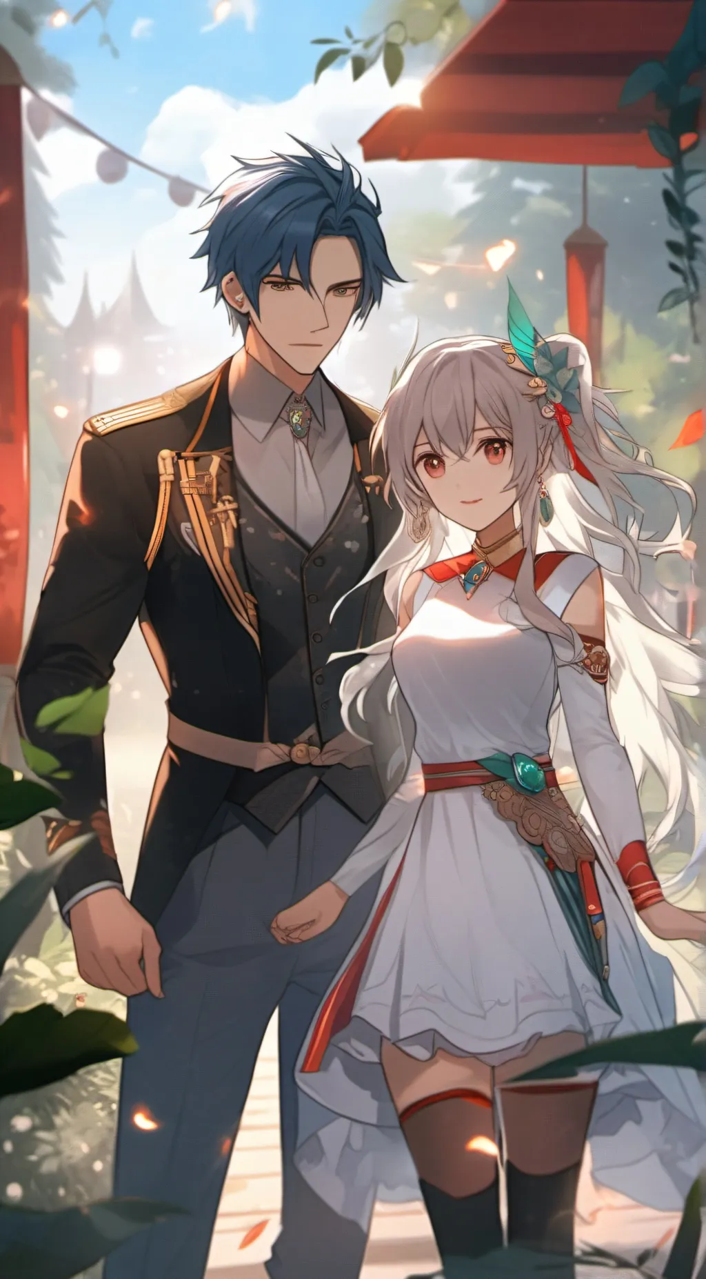 ai character: blake  background
