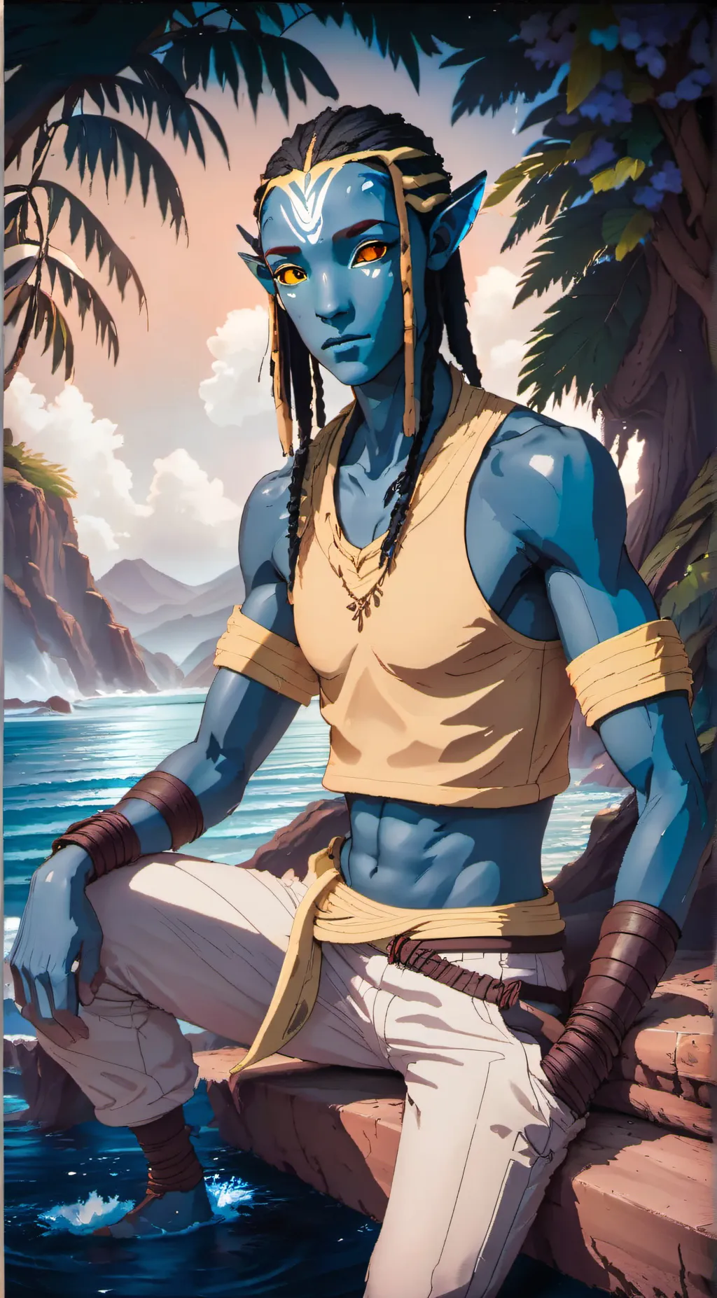 ai character: Lo'ak  background