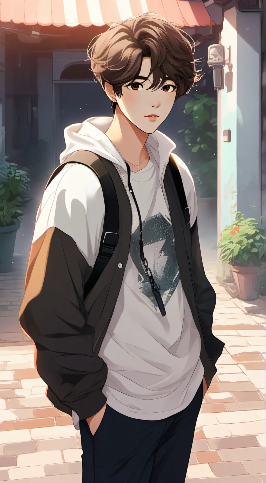 ai character: Han Jisung background