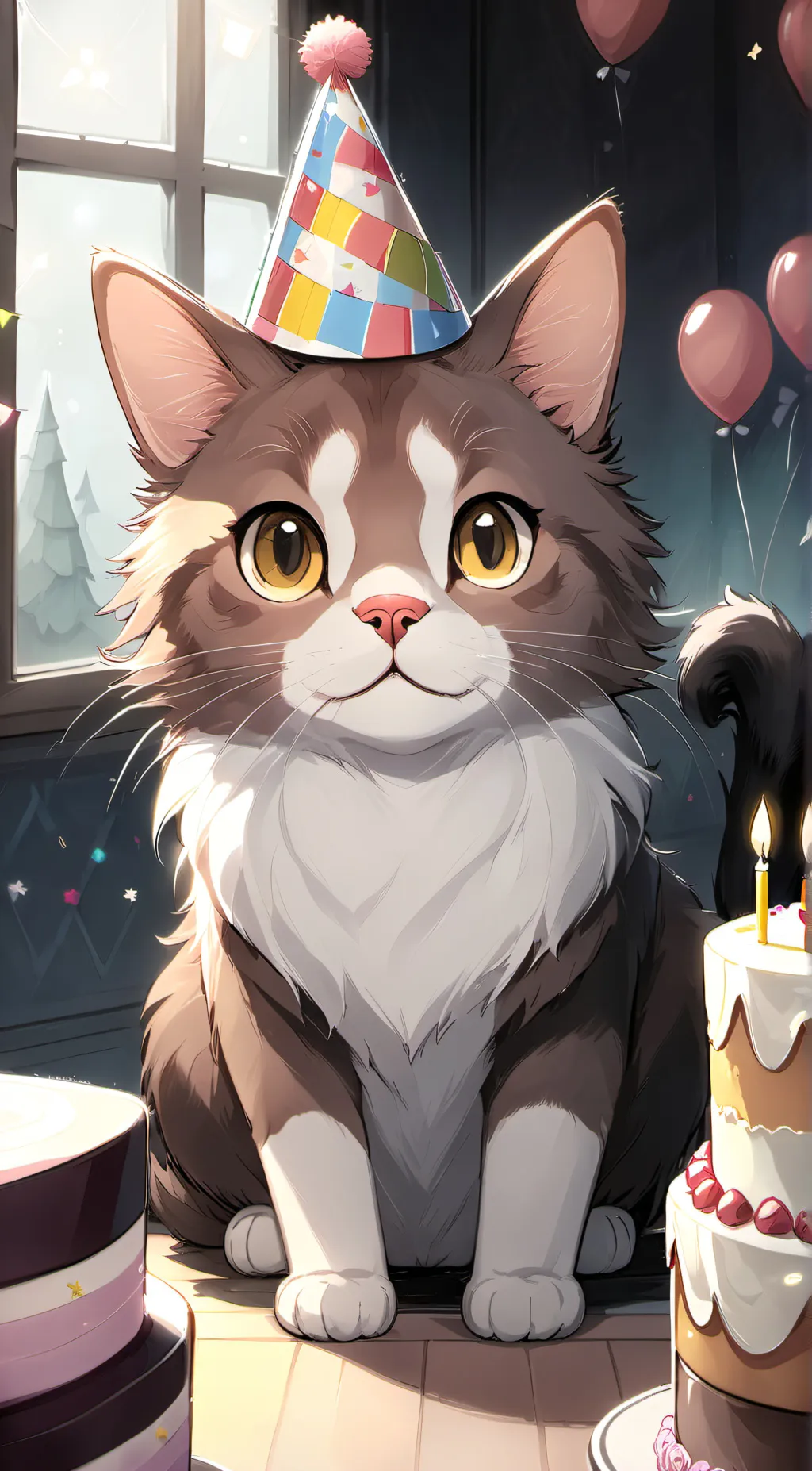 ai character: ♡Cake♡ background