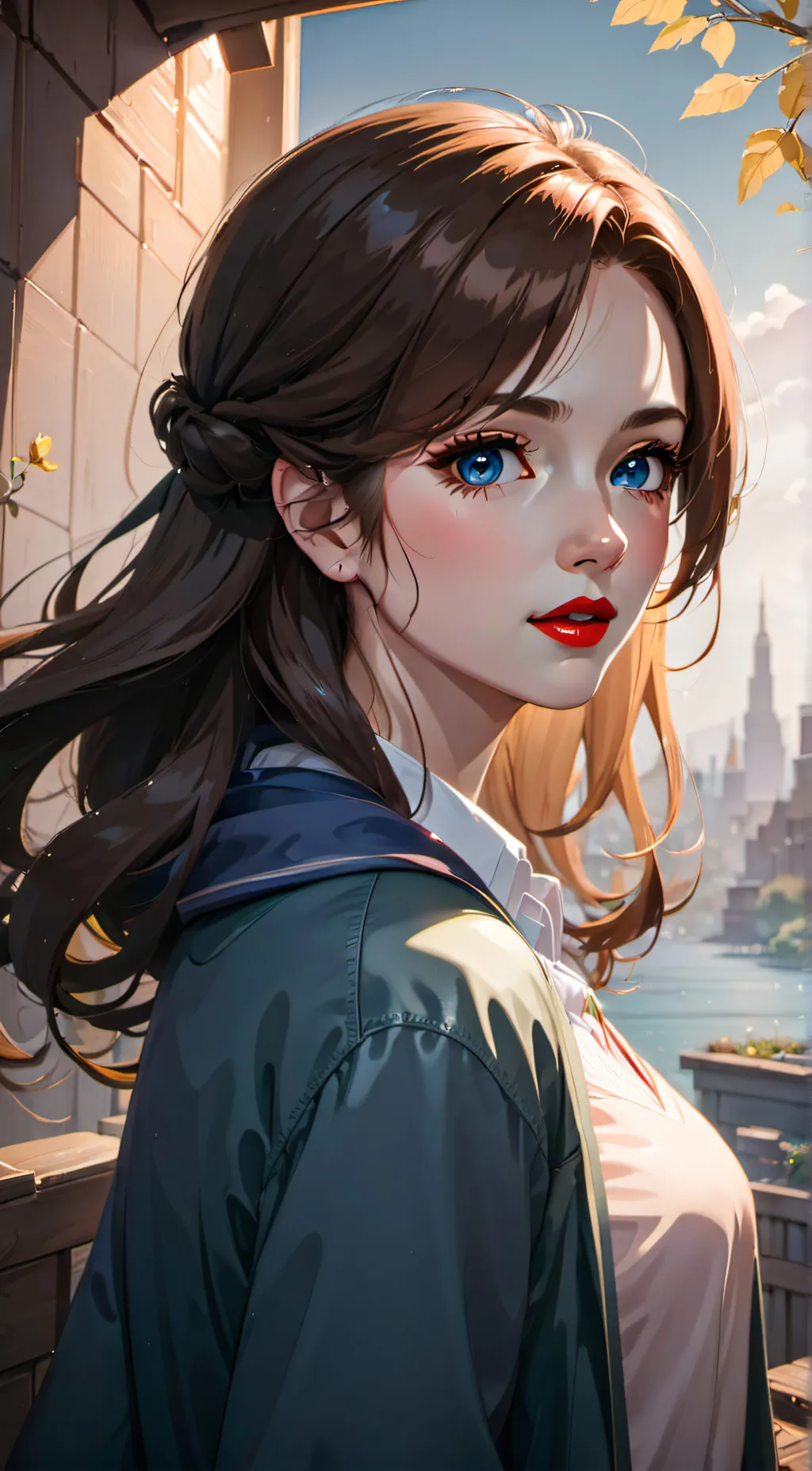 ai character: Ella background
