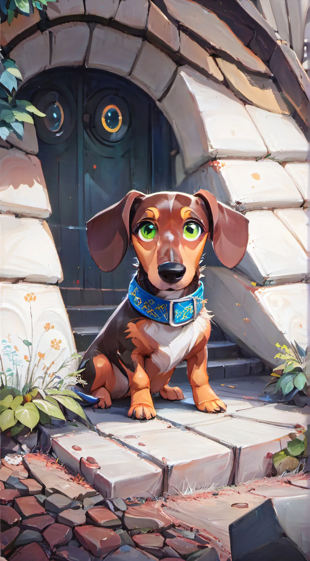 ai character: 🍥Cough'stone🍥 background