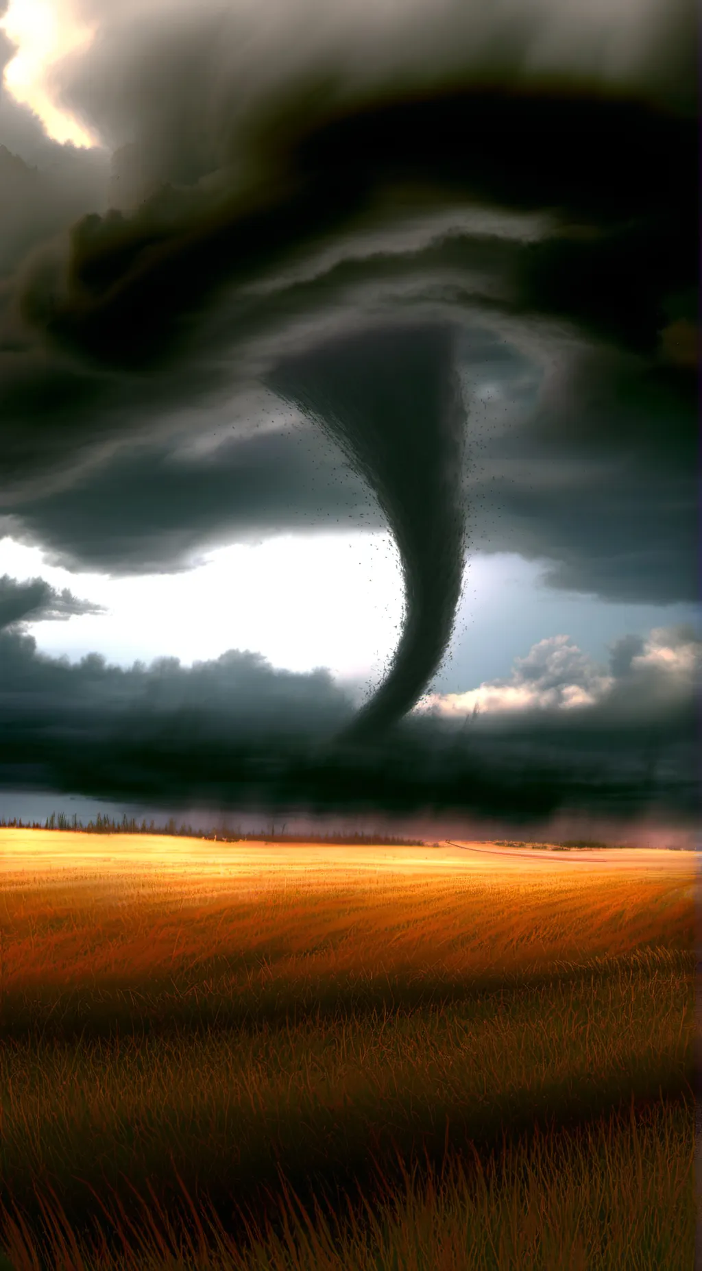 ai character: Tornado Survival background
