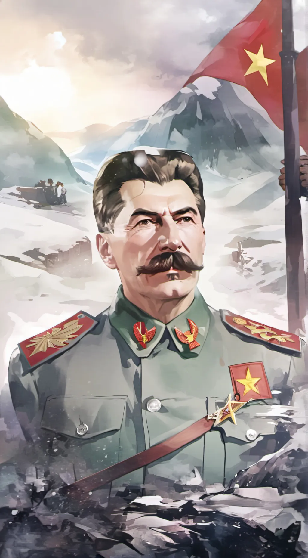 ai character:  Stalin background