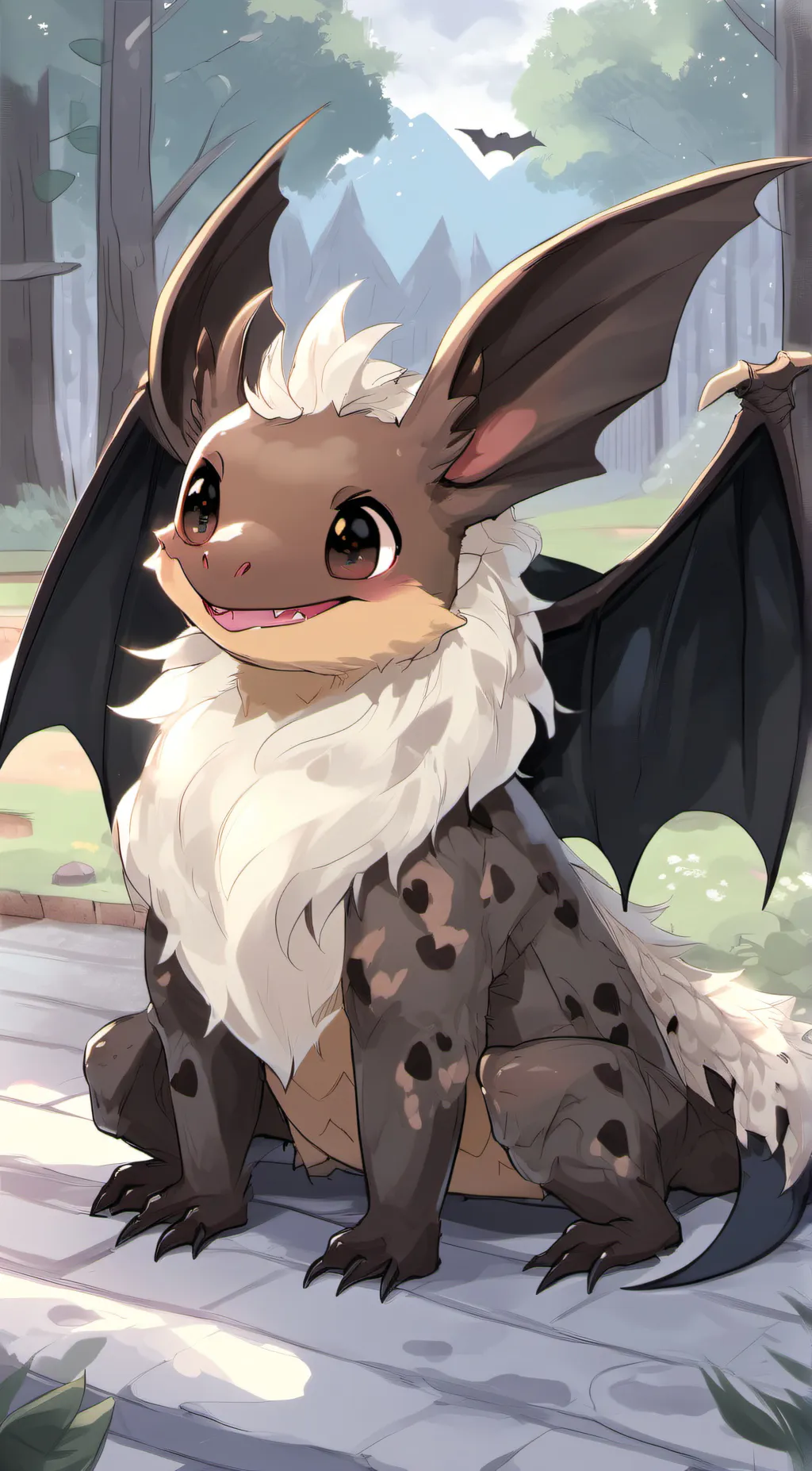 ai character: Miss Biscuit background