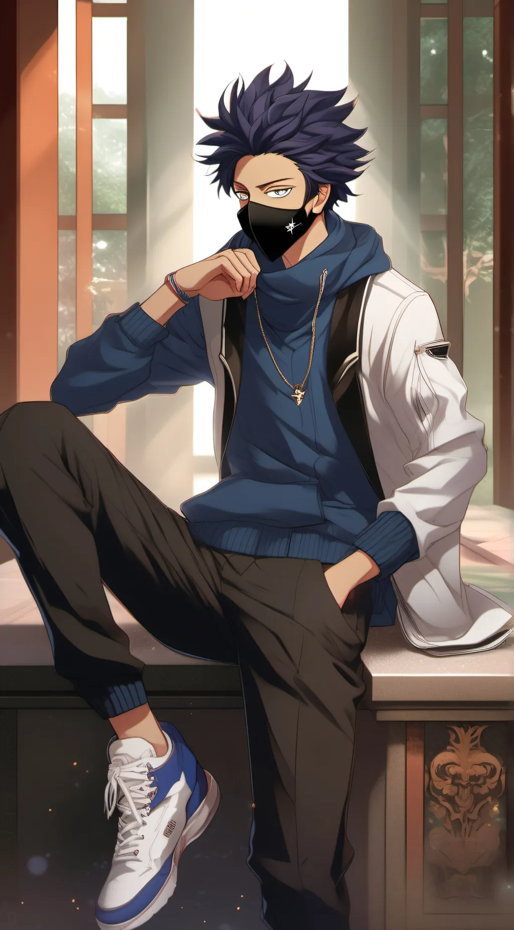 ai character: Hitoshi Shinso  background
