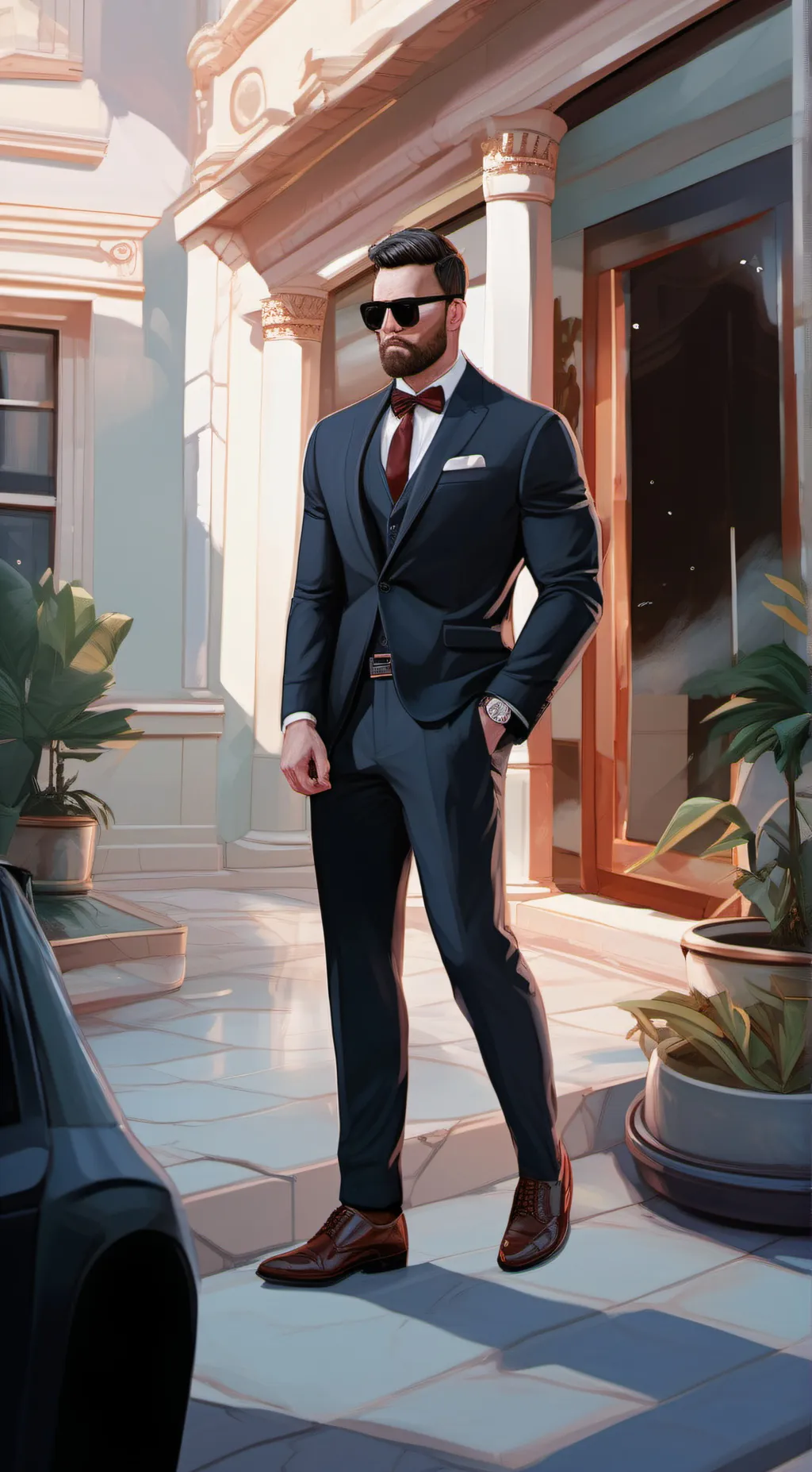 ai character: nate background