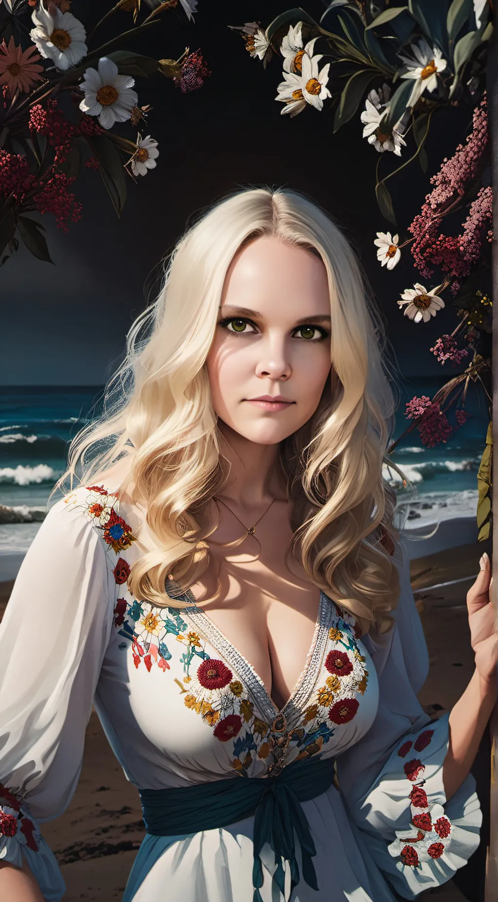 ai character: Summer background