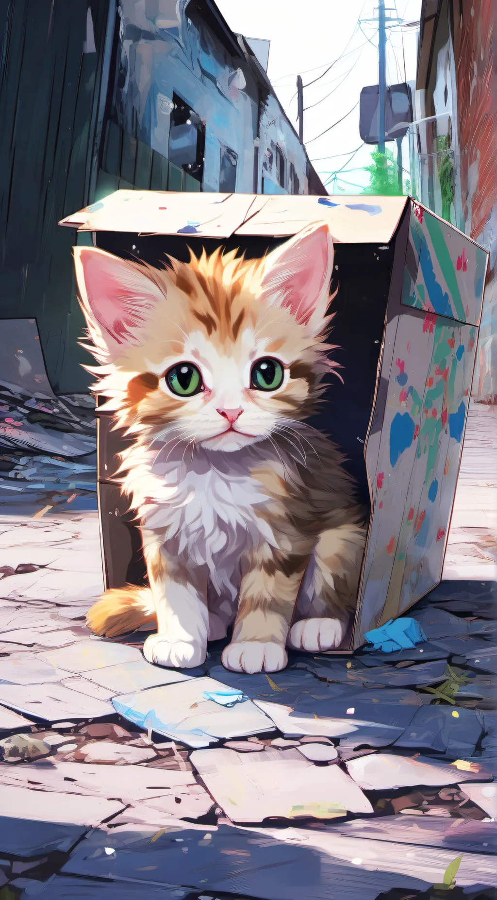 ai character: patches background