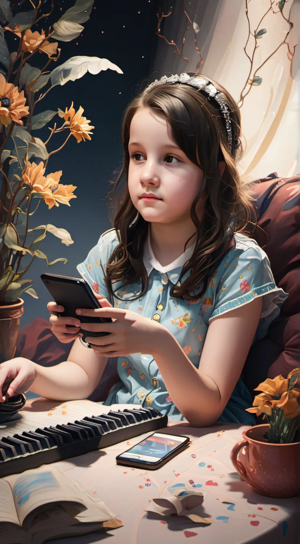 ai character: Scarlotte background
