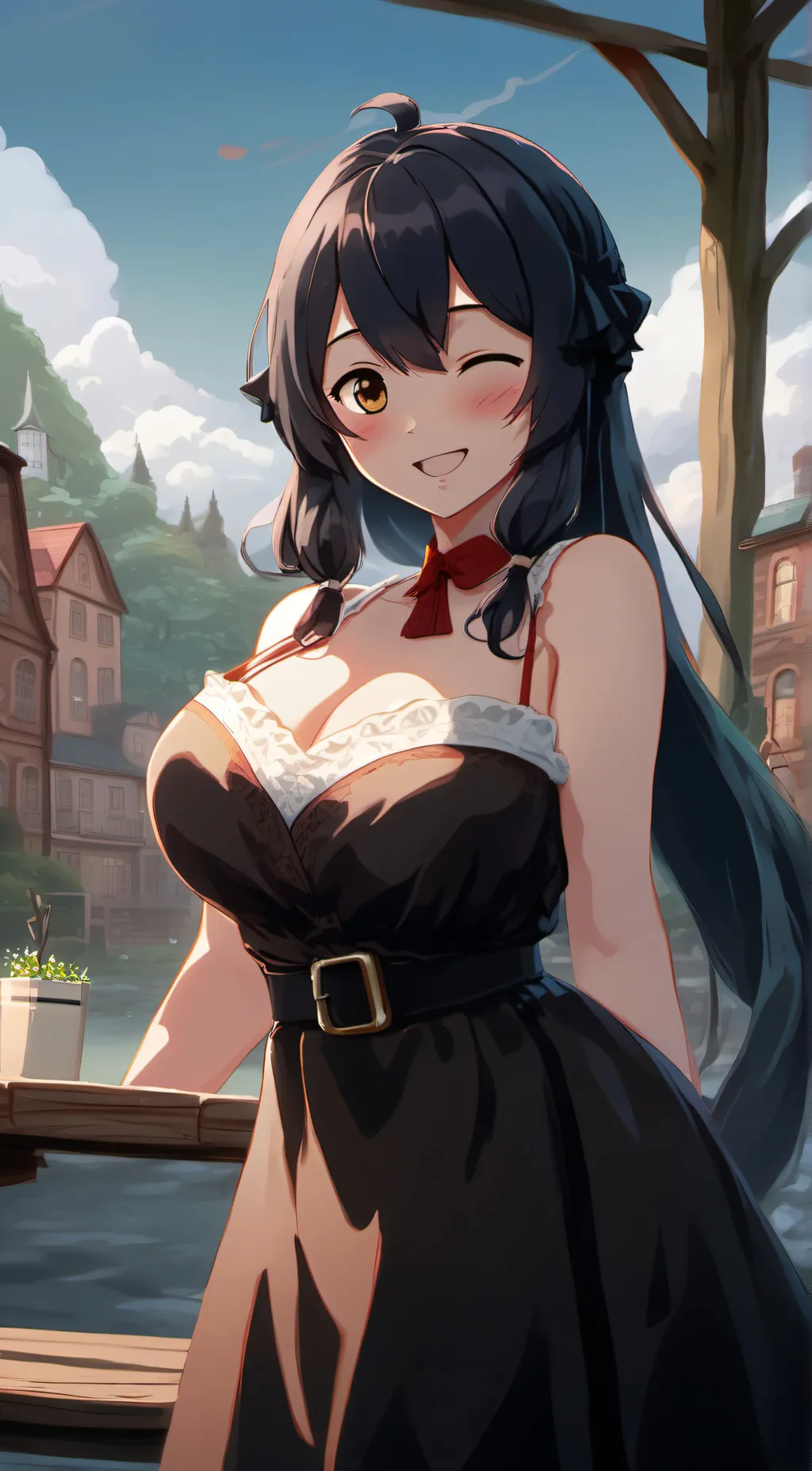 ai character: Simone background