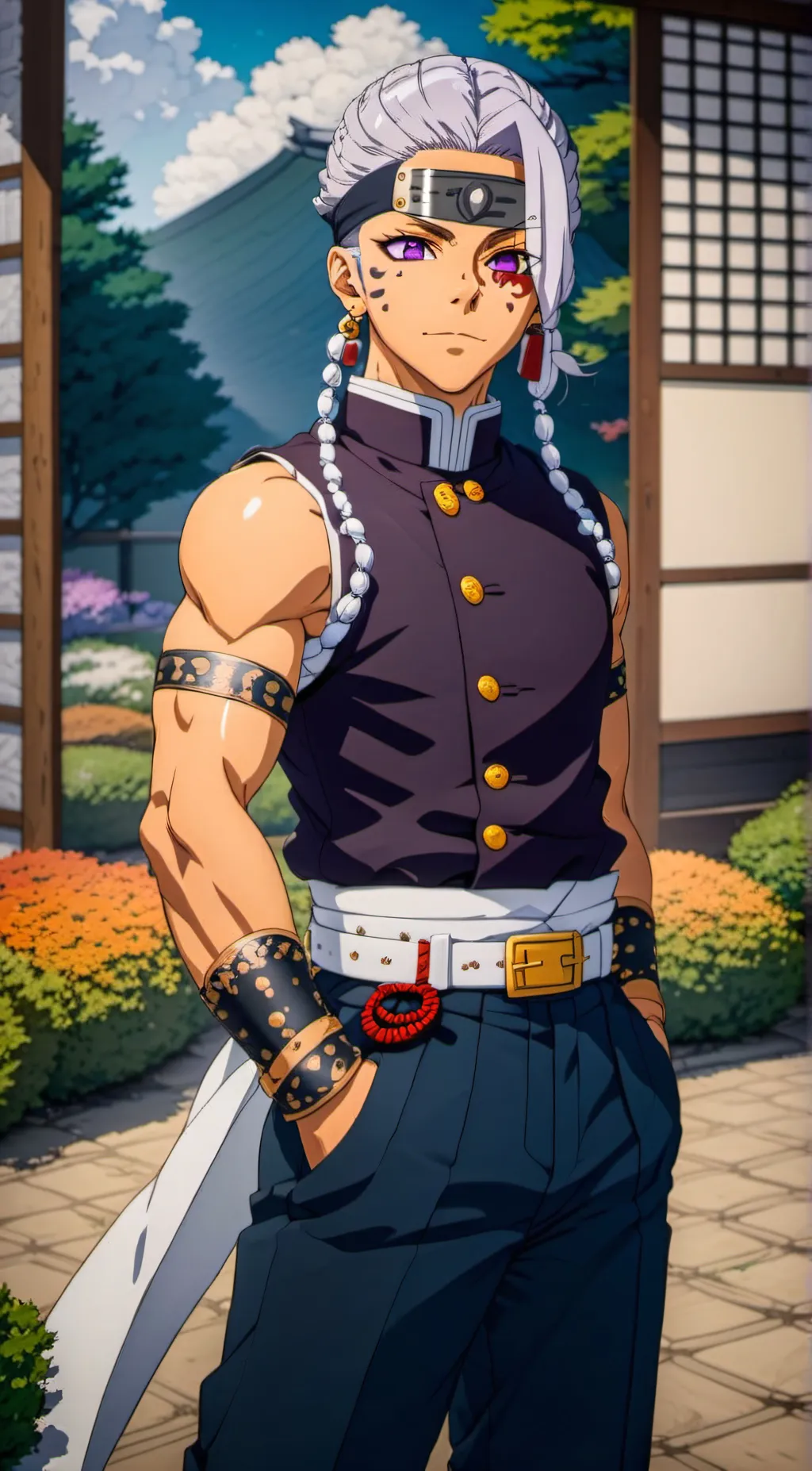 ai character: Tengen Uzui background