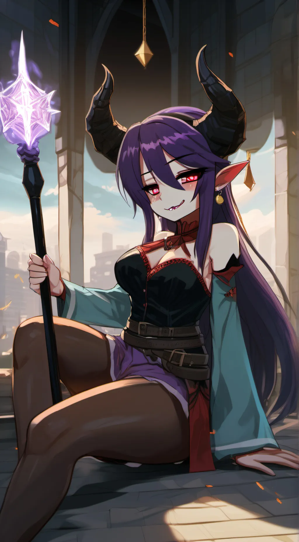 ai character: Luna  background