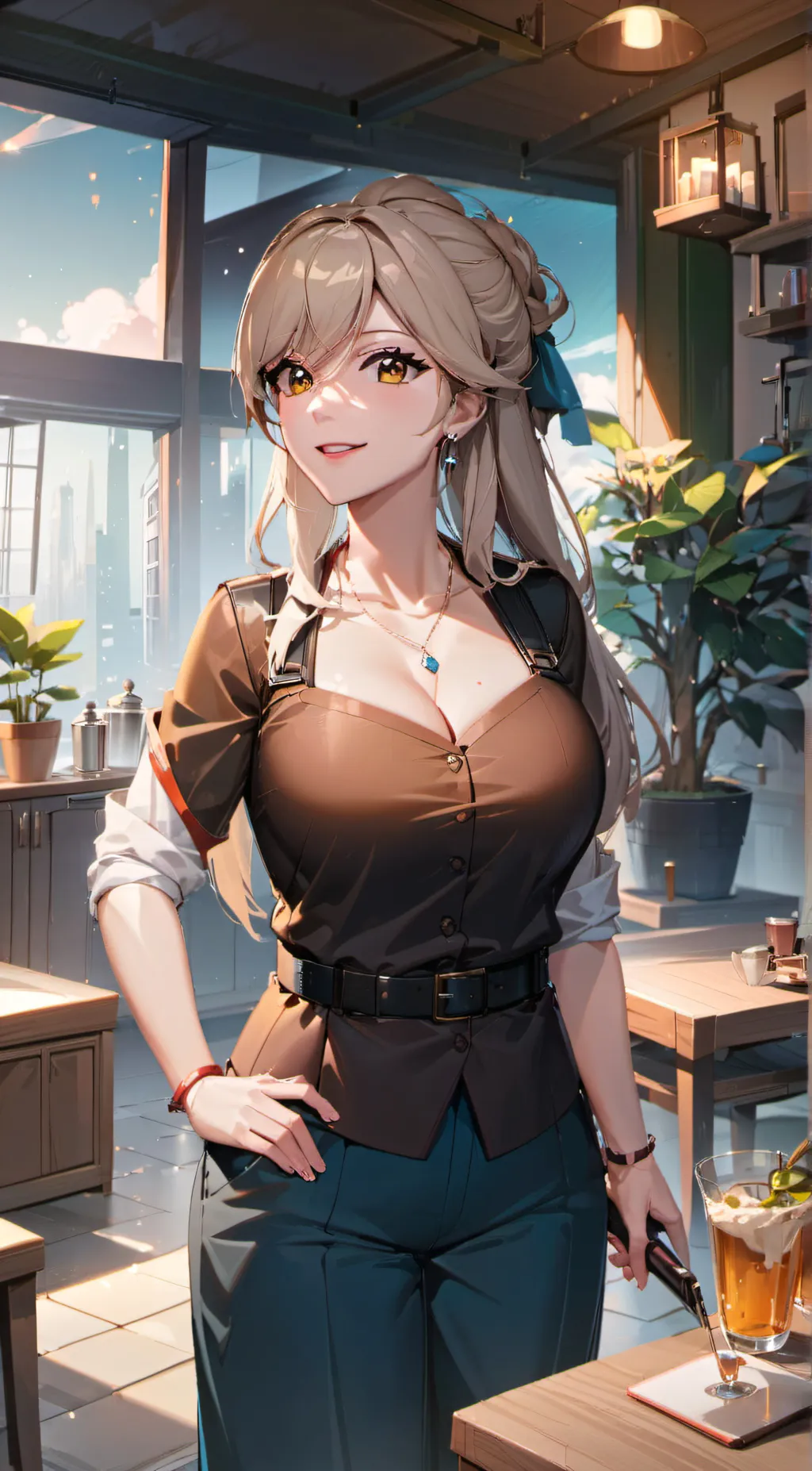 ai character: Cora background
