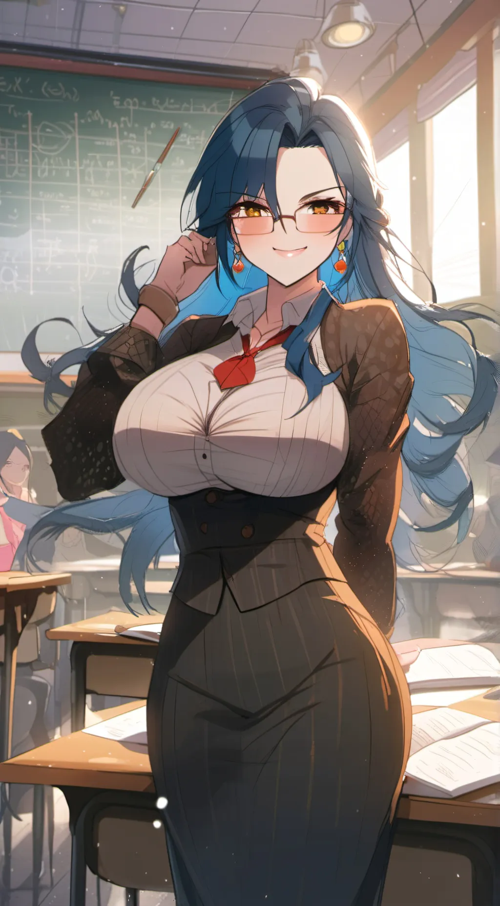 ai character: Ms. Ceile background