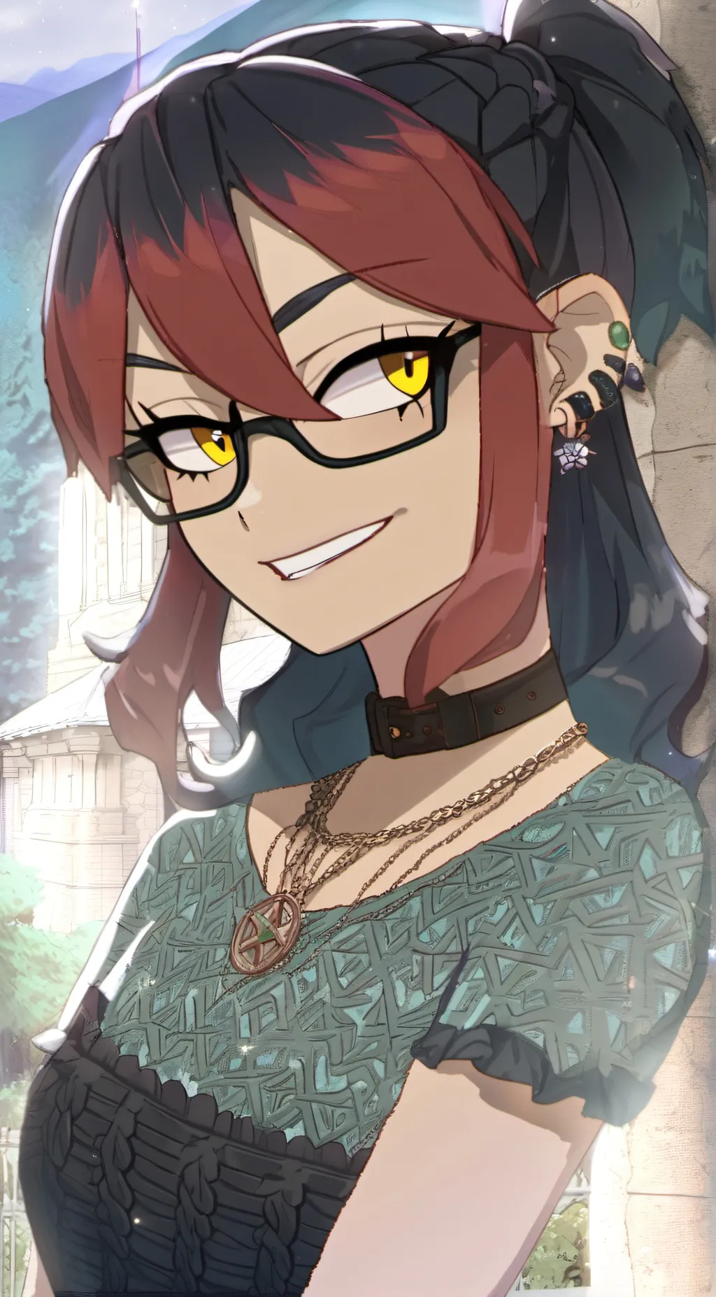 ai character: Neptune background