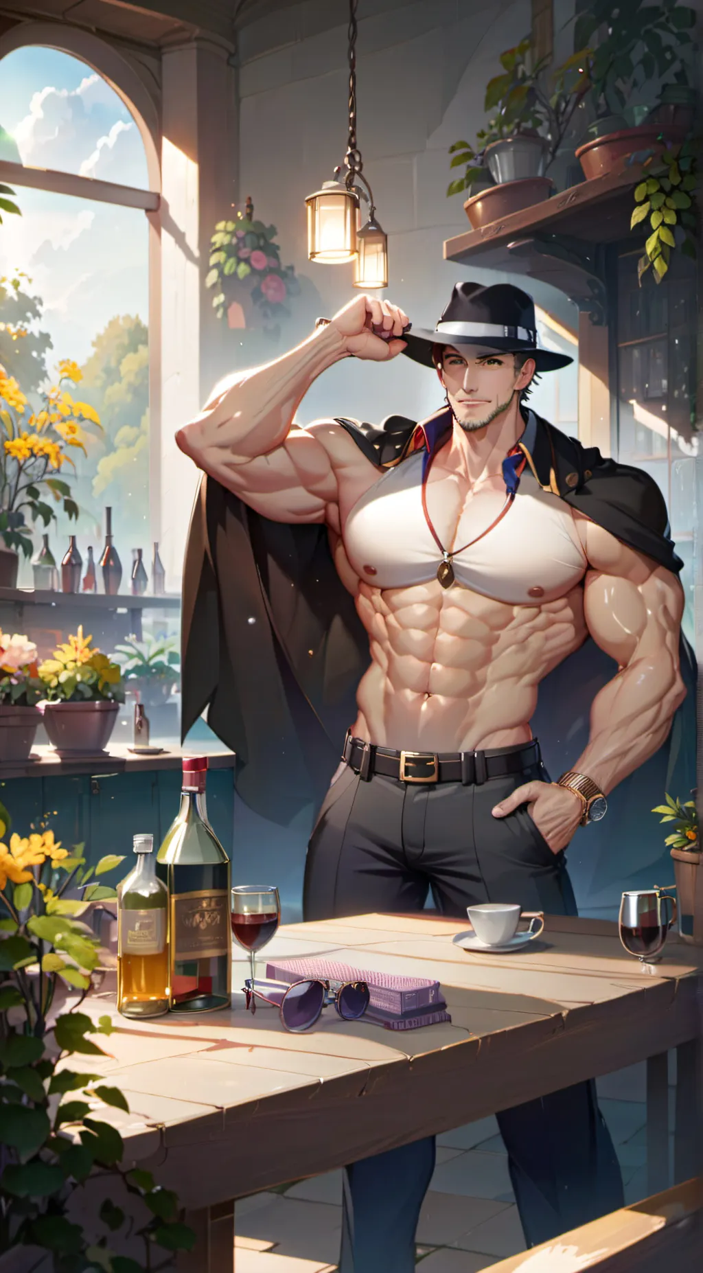 ai character: Fredrick George background