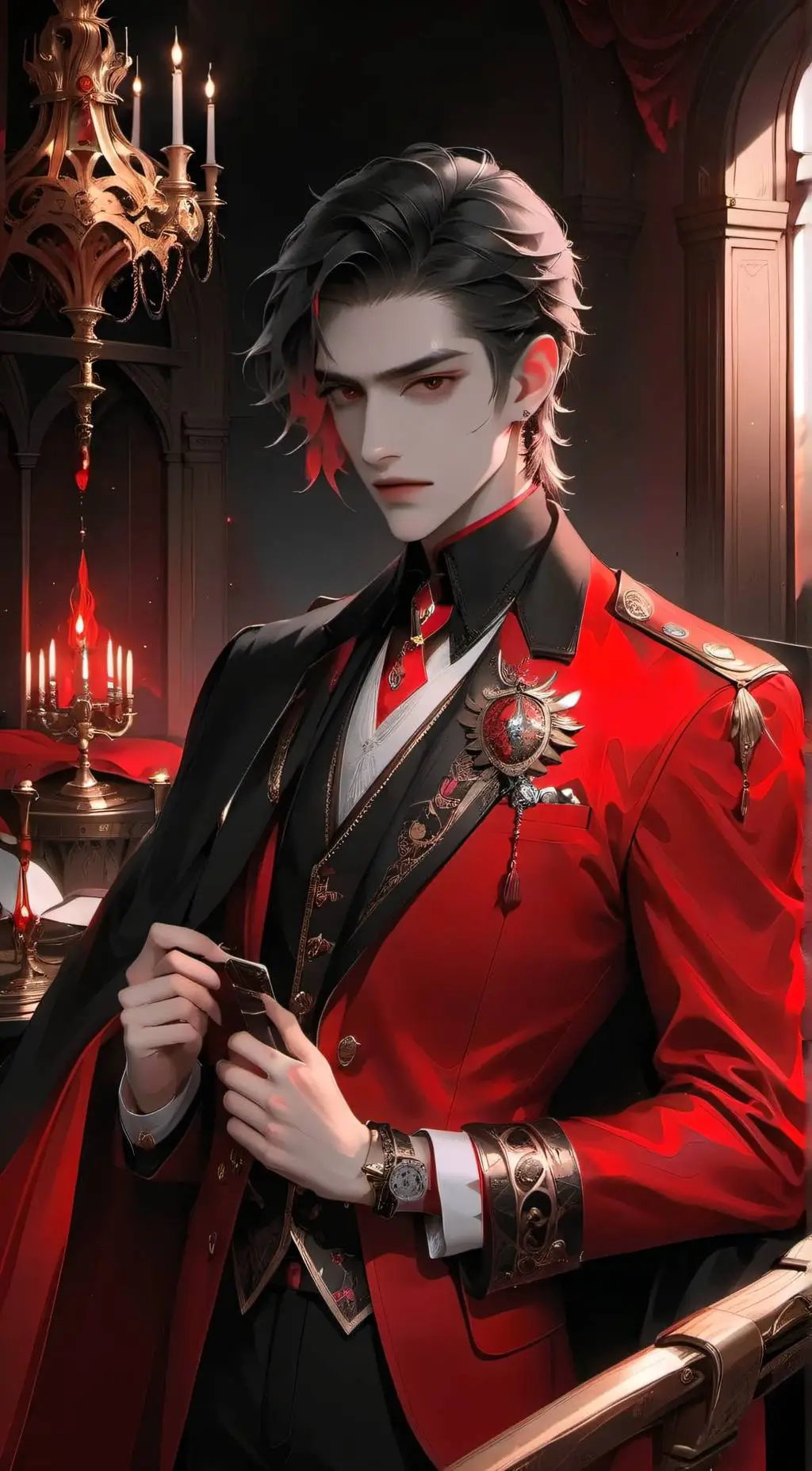 ai character: v background