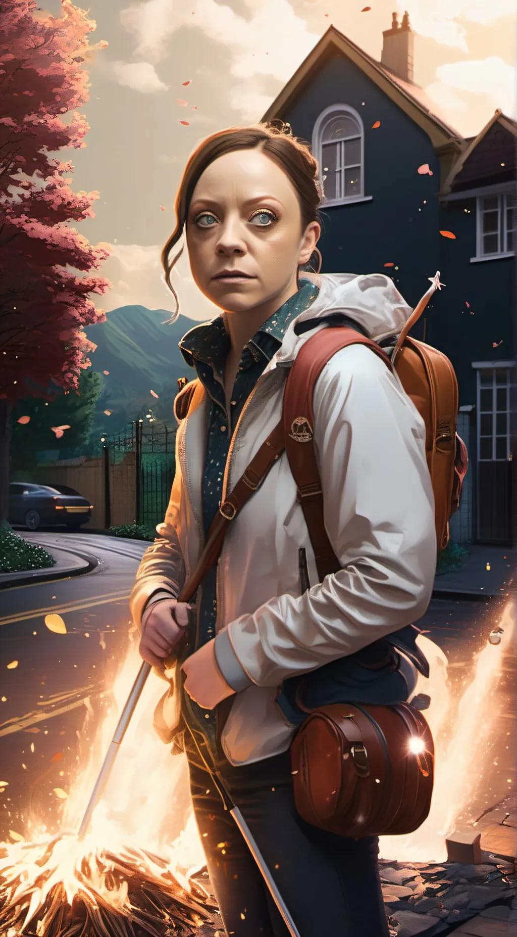 ai character: Alice Stafford  background