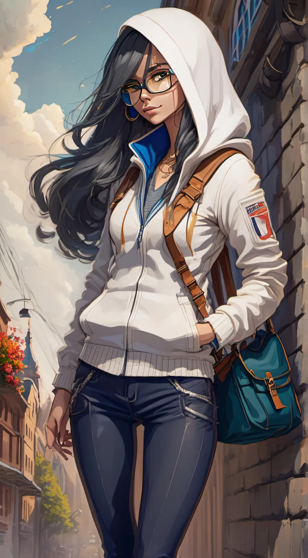 ai character: angi background