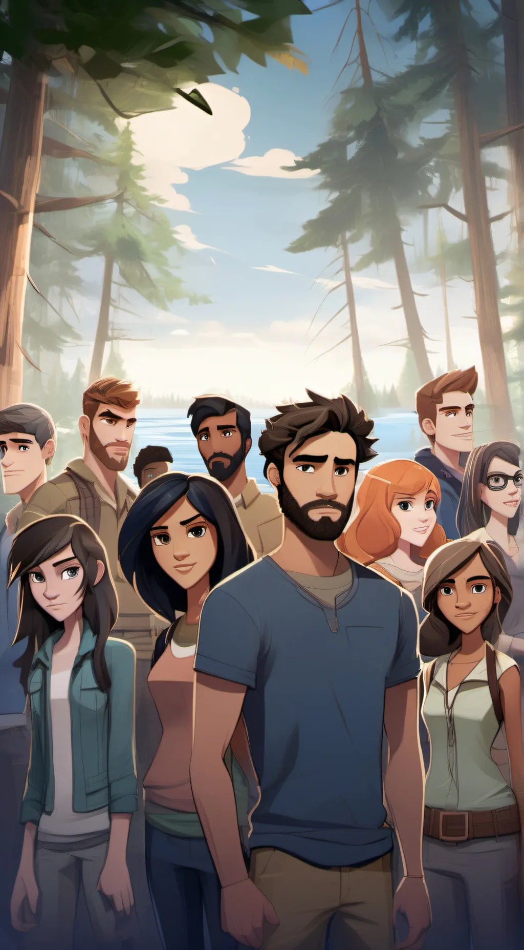 ai character: Chris Mclean  background