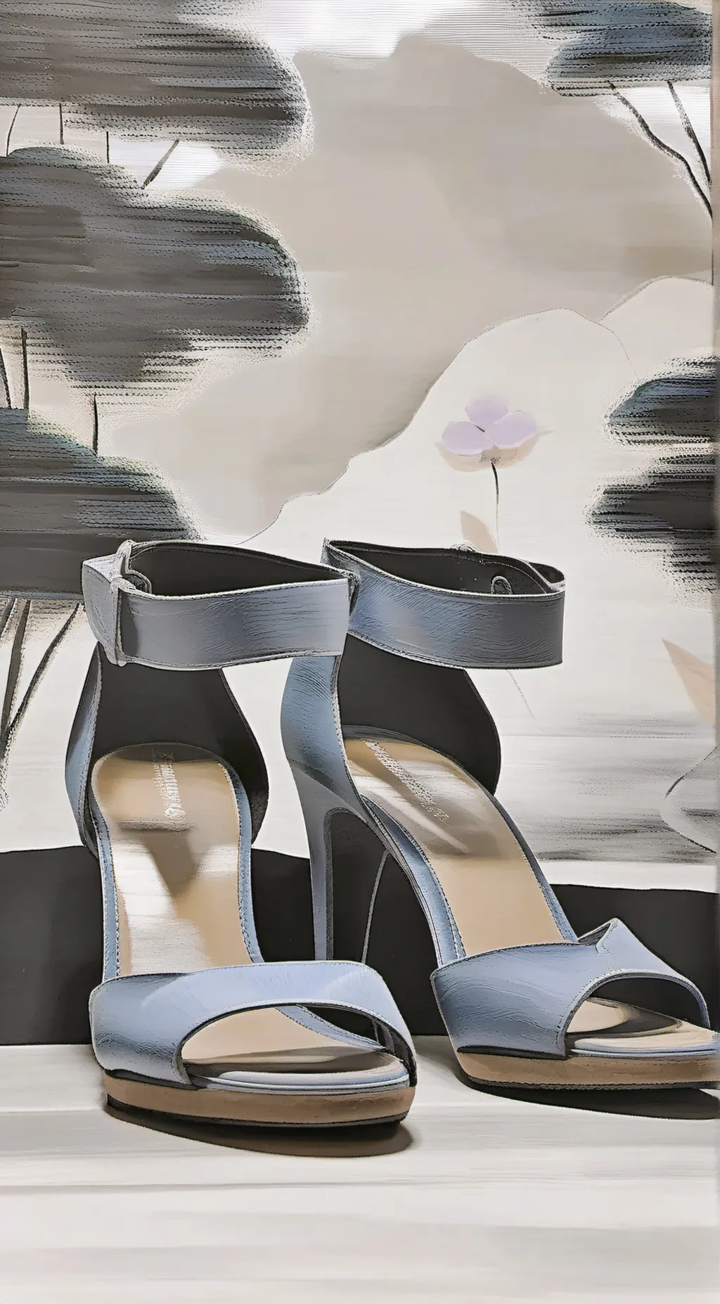 ai character: High heel sandals background