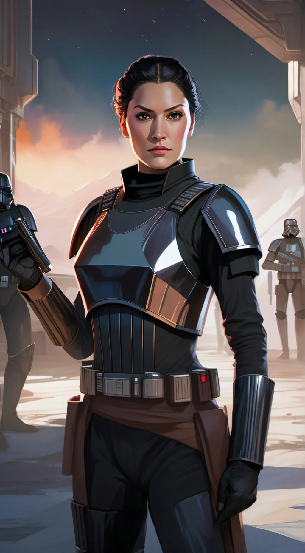 ai character: Iden Versio background
