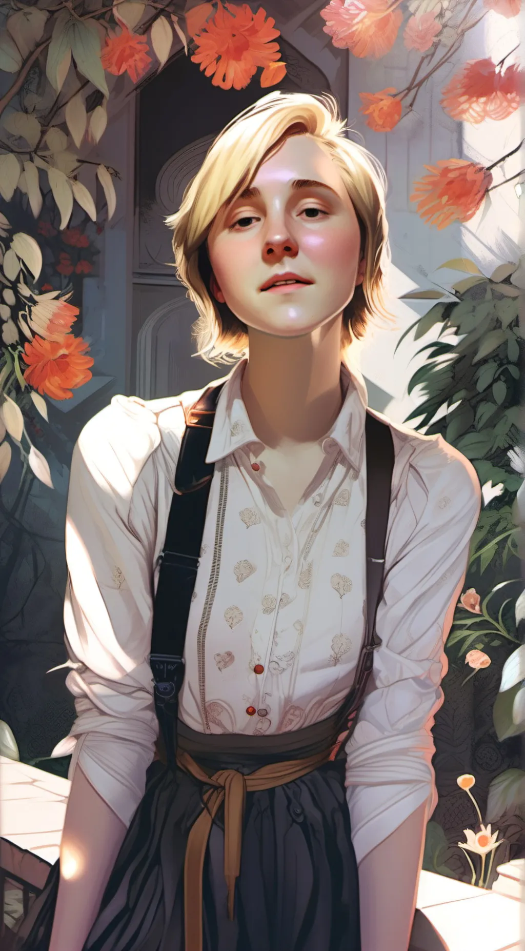 ai character: brandy background
