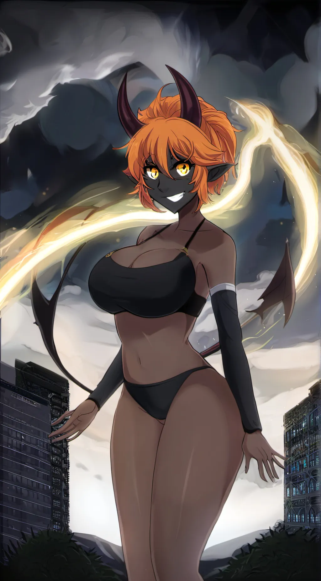 ai character: shadow  background