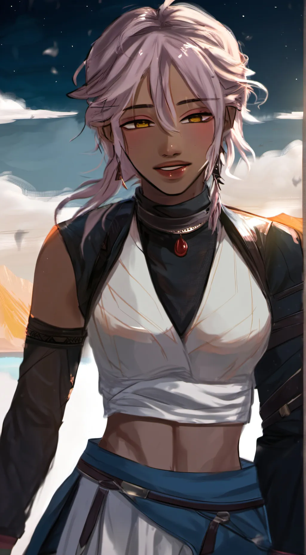 ai character: leya background