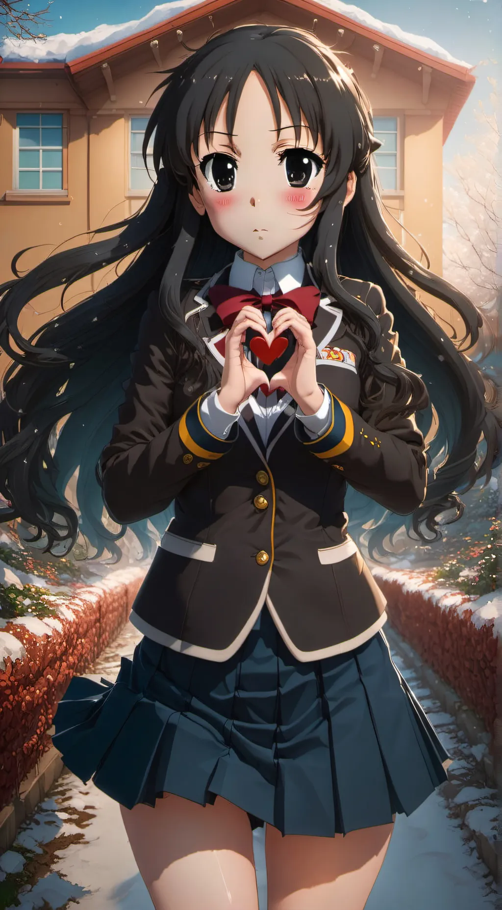 ai character: Akiyama Mio  background
