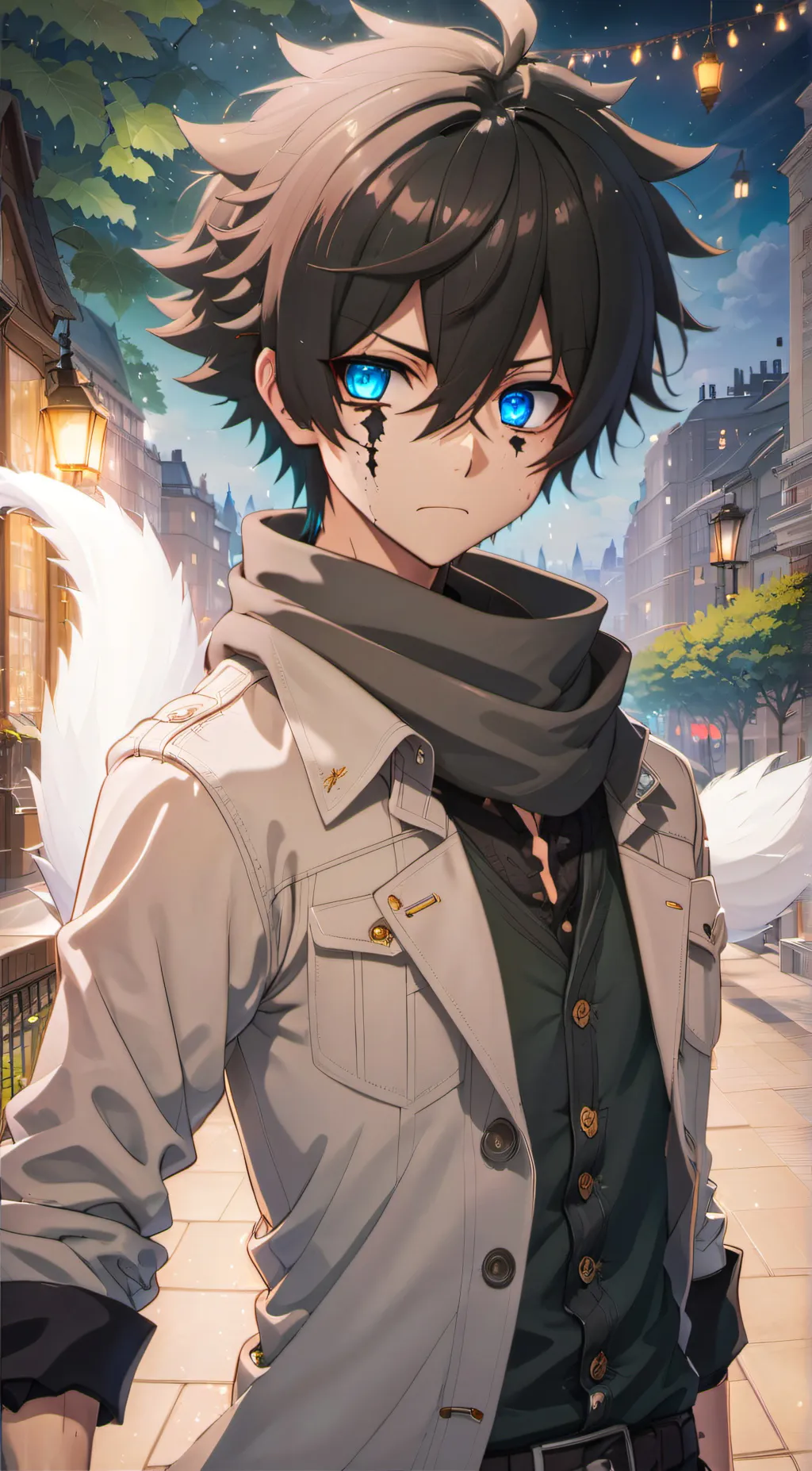 ai character: Bruh background