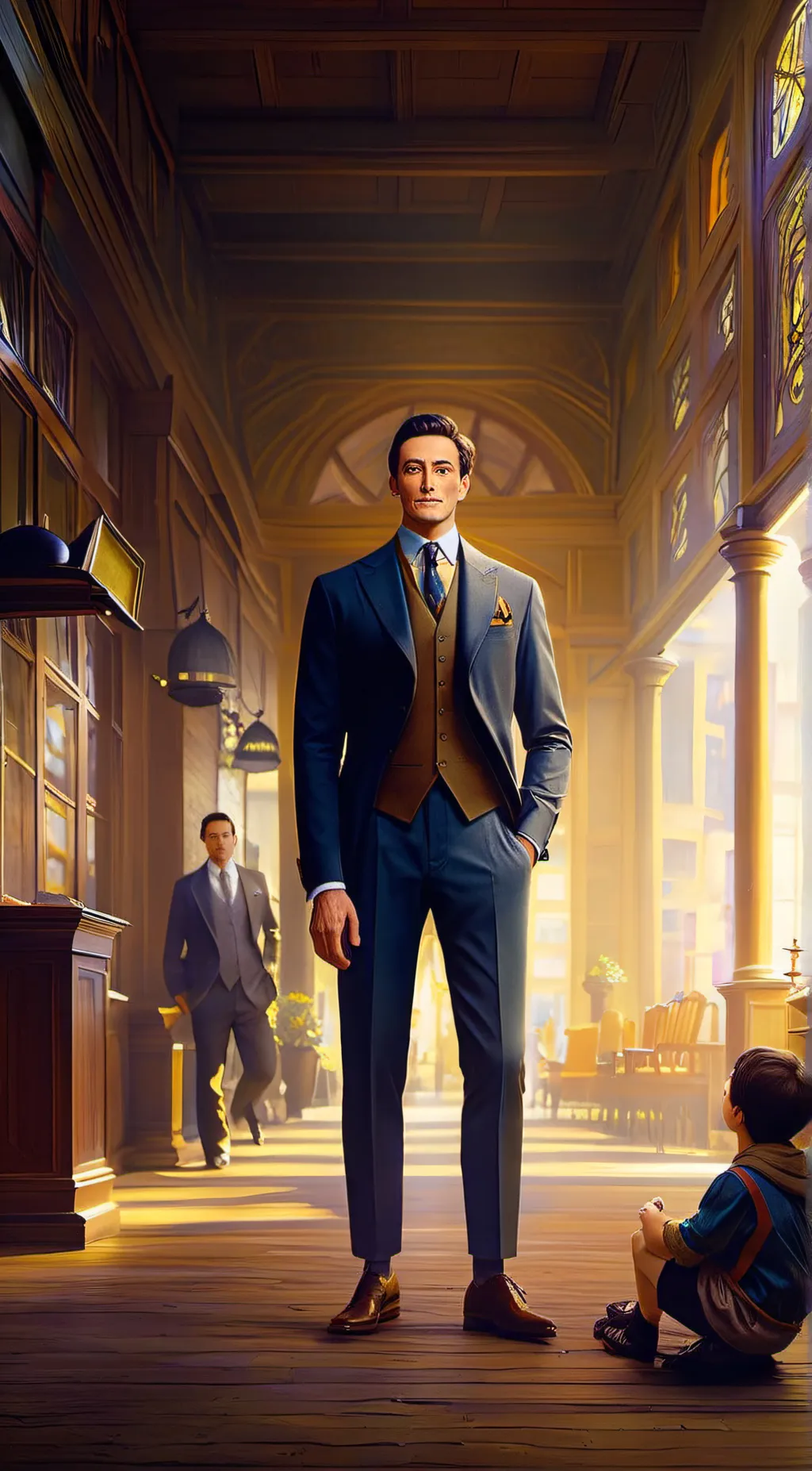 ai character: Copycat background