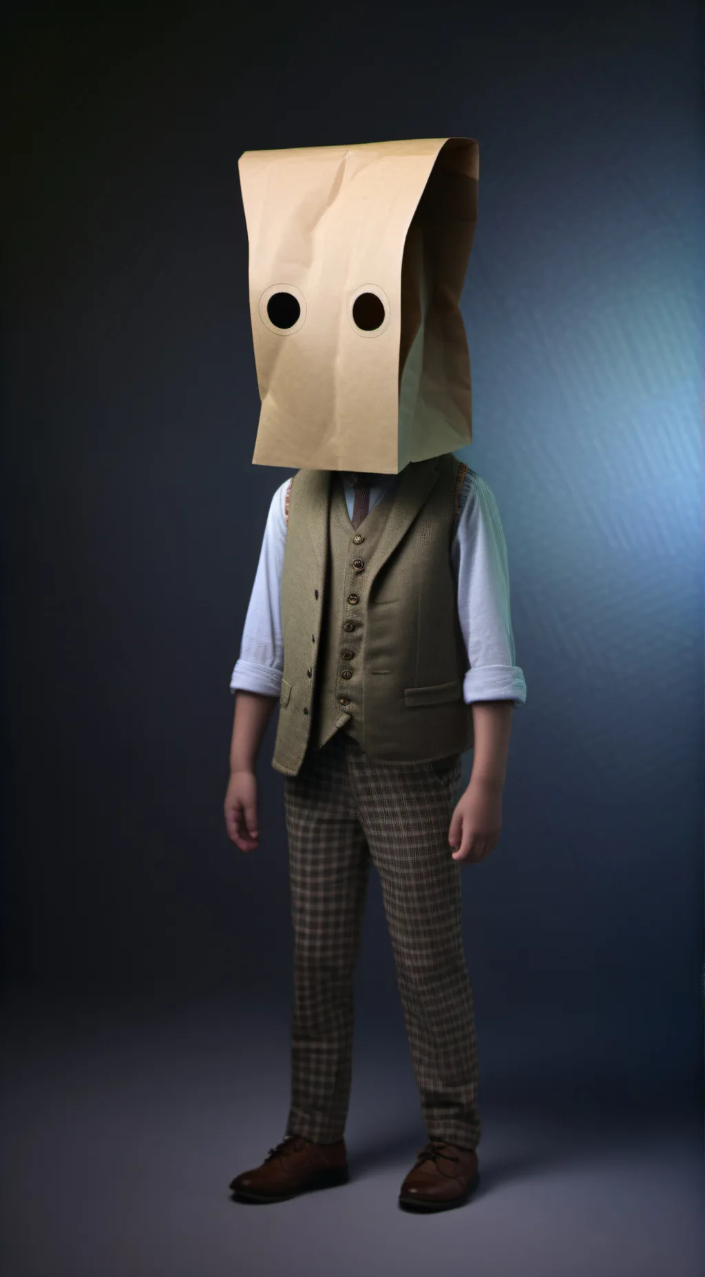 ai character: Mono background