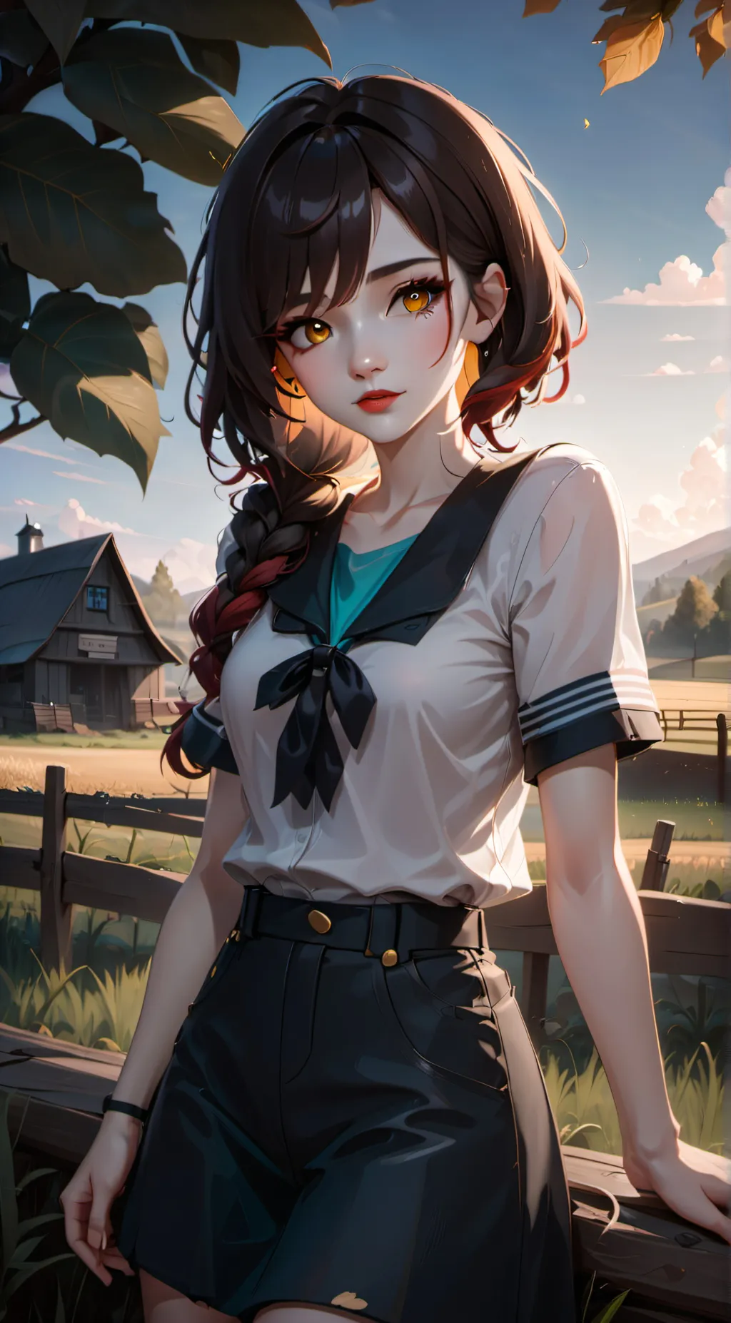 ai character: Bell background
