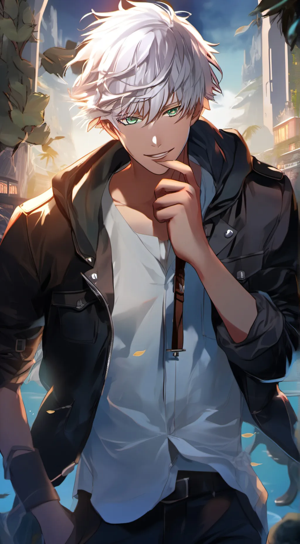 ai character: Hyan background