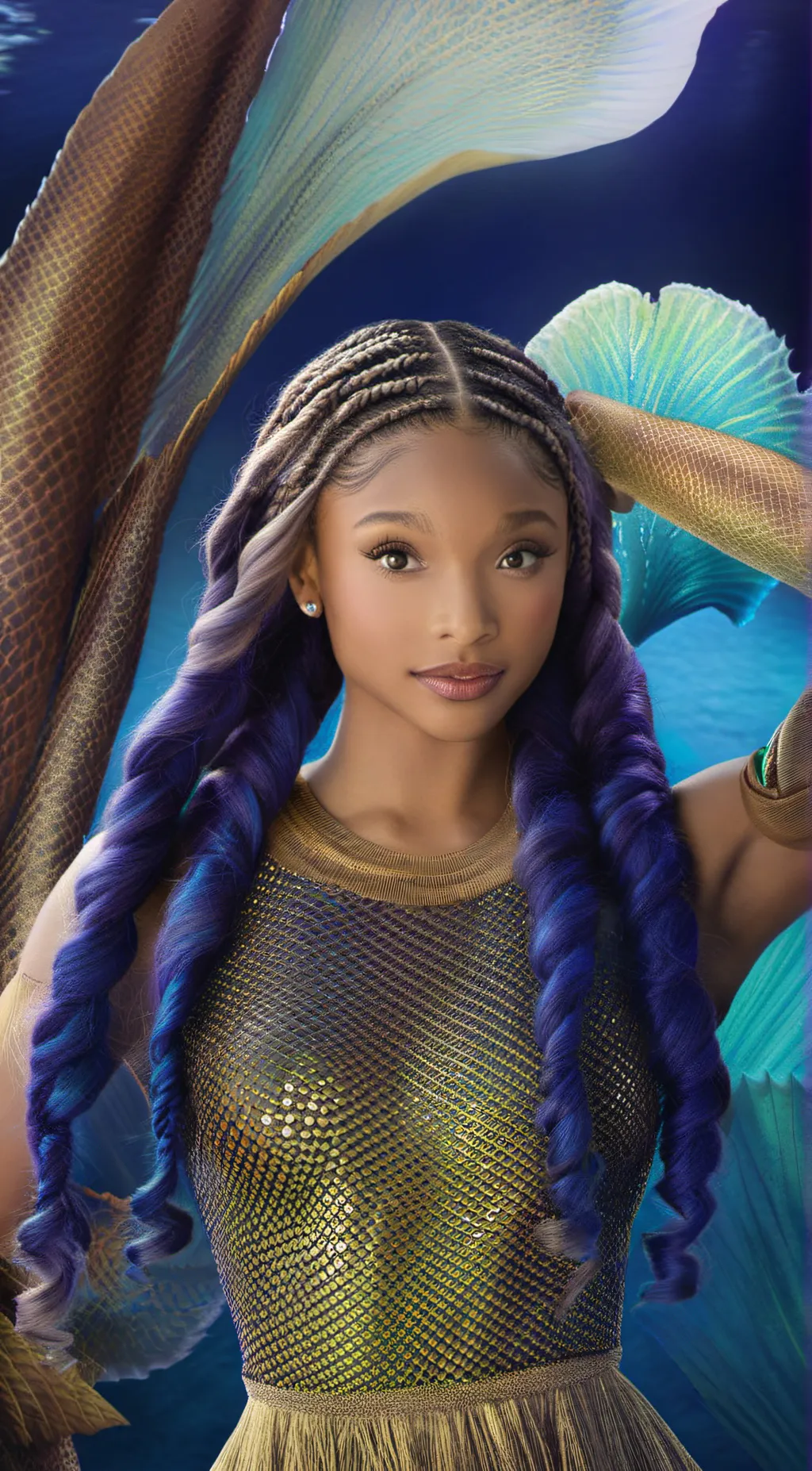 ai character: Ariel (2023)  background