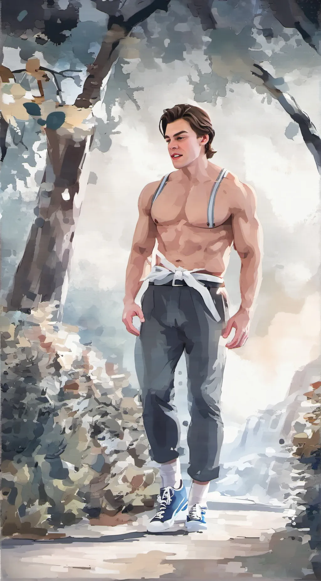 ai character: Max background