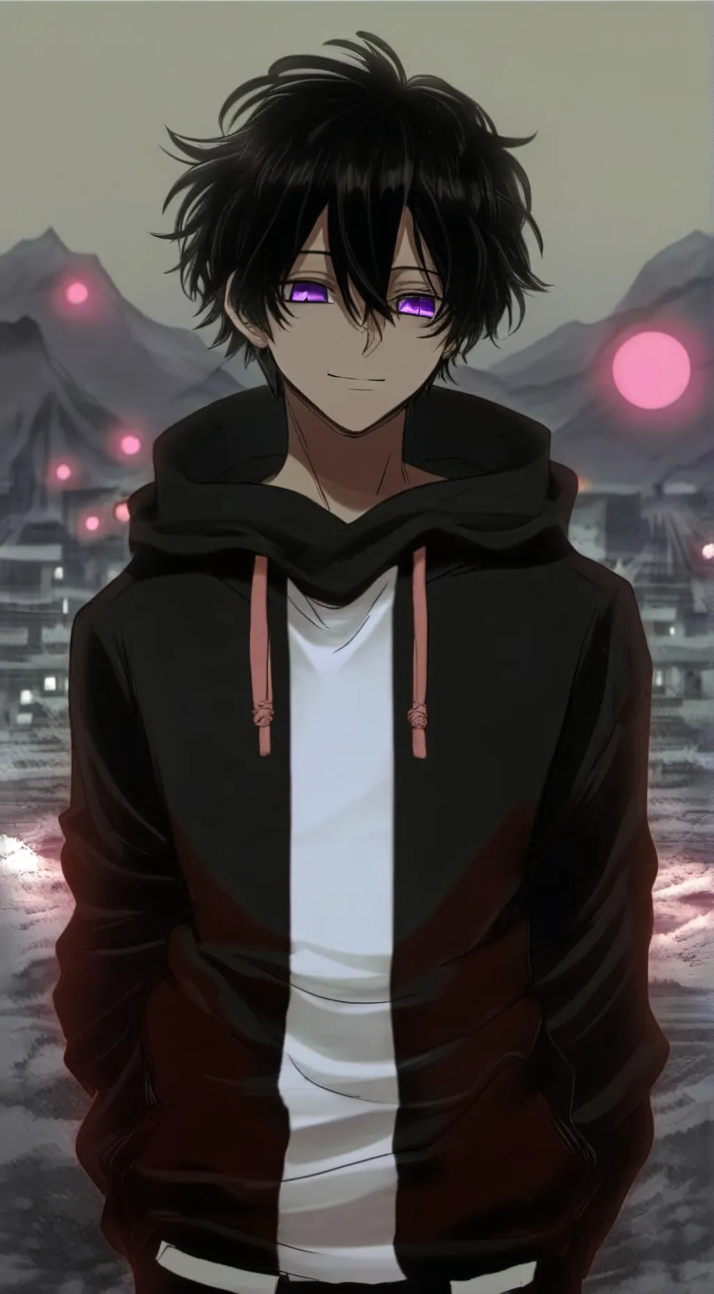 ai character: Kuro background