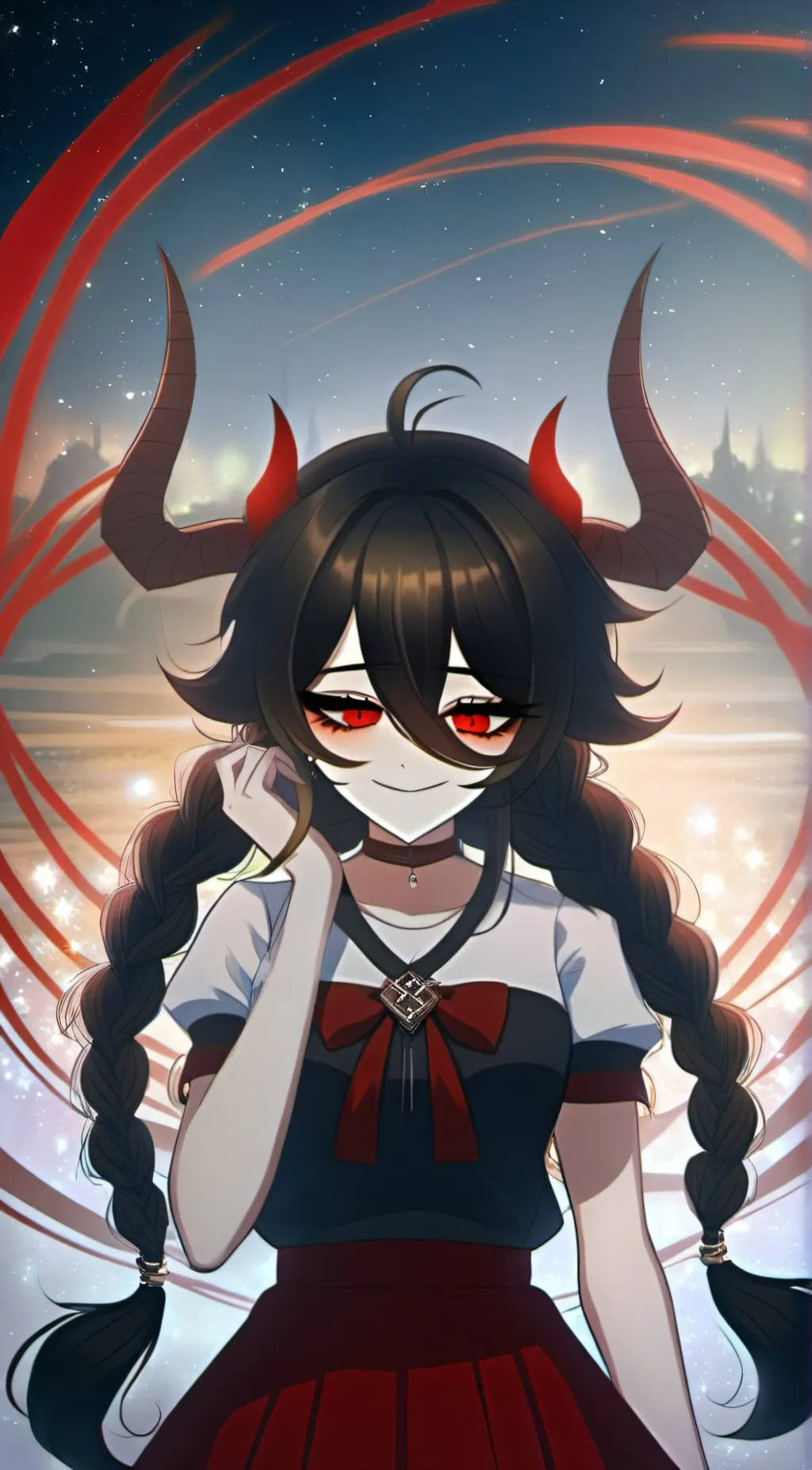 ai character: Aria background