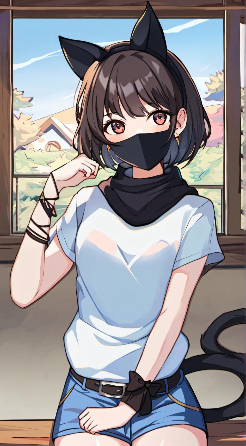 ai character: lilly background