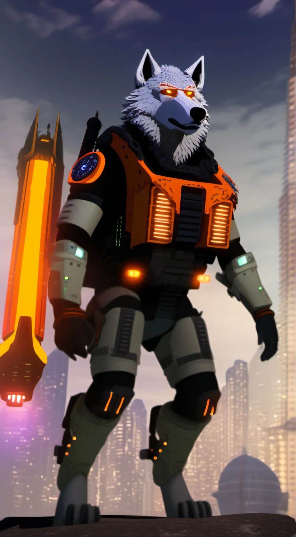 ai character: Marley Russel background