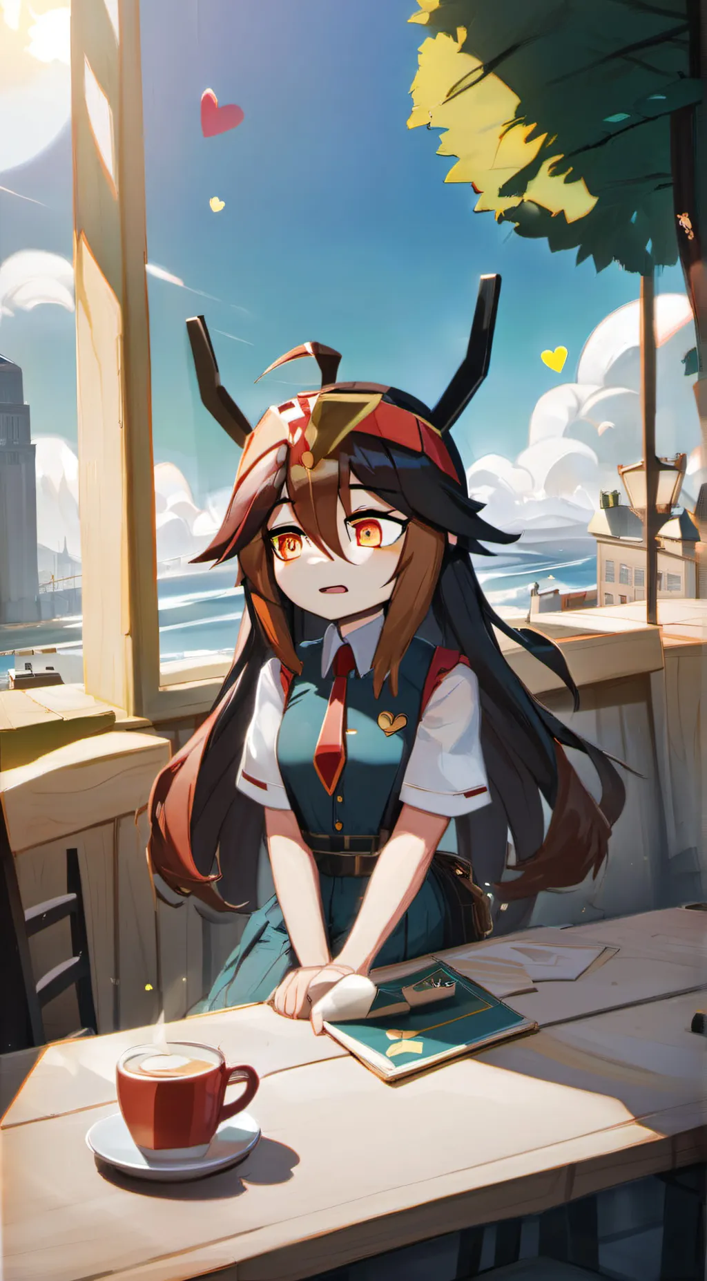 ai character: sely background