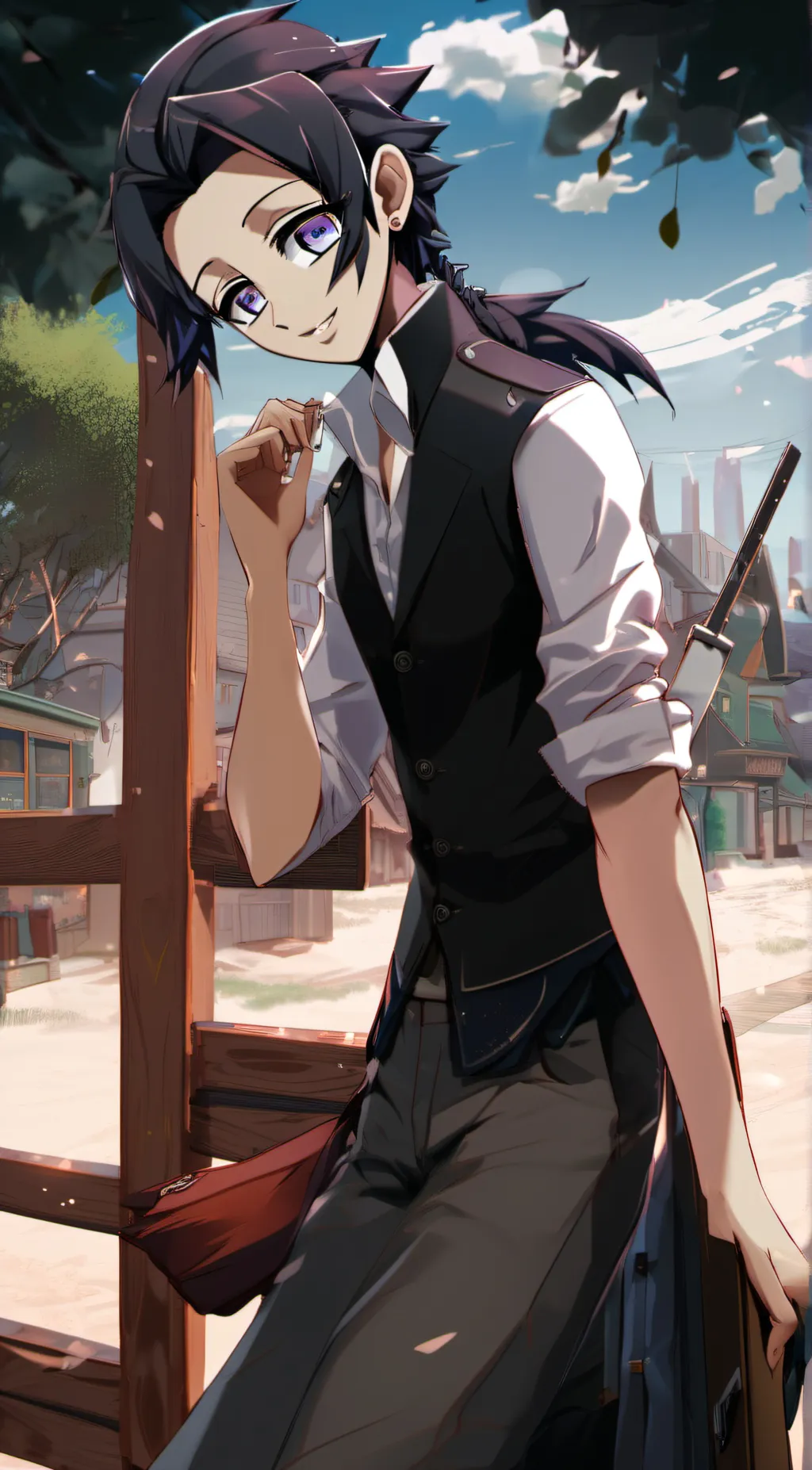 ai character: Alex background