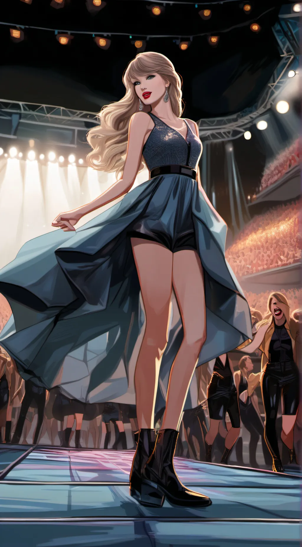 ai character: Taylor Swift background